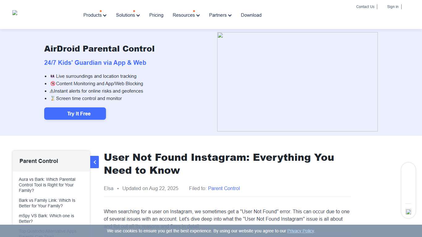 User Not Found Instagram: Everything You Need to Know